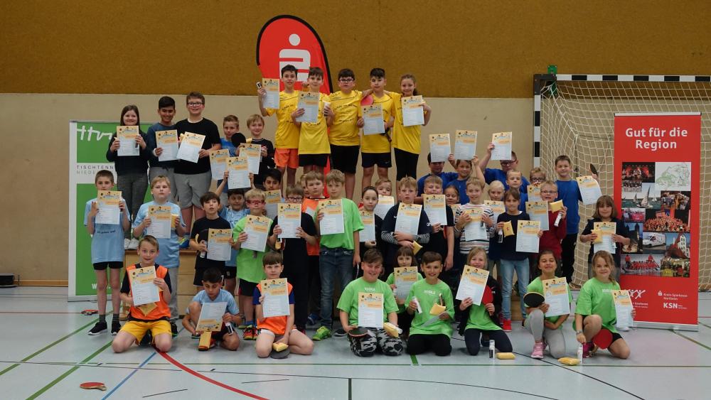 Kreisentscheid Tischtennis-Rundlauf-Team-Cup 2019